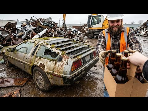 I Traded a Pack of Beer for a LEGENDARY DeLorean DMC 12 (INSANE DEAL) | Restoring a Time Machine