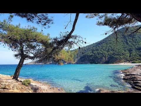 Пляж Парадиз | Тасос Греция | Зона Нудистов