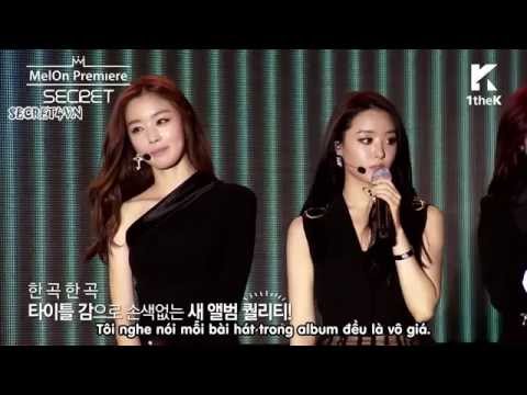 [S4VN][Vietsub] SECRET - Showcase comeback (MelOn Premiere)