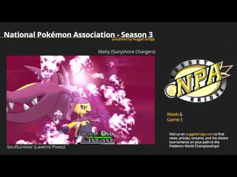 NPA 3 Week 6 - SoulSurvivor (Laverre Pixies) vs Matty (Sunyshore Chargers) Game 1