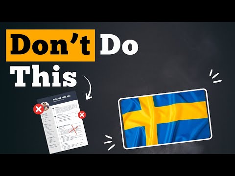 5 CV Mistakes You MUST Avoid in Sweden [with real examples]