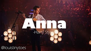 Harry Styles - Anna (unreleased) (lyrics)