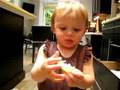 Lilly Eating A Lemon