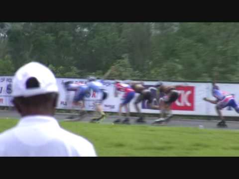 HAINING 2009 - 500 m route demi finale Nicolas PELLOQUIN