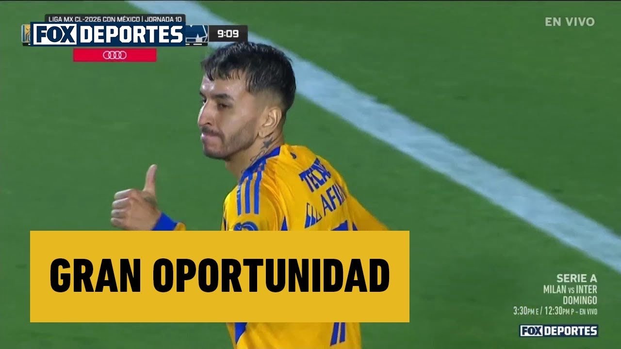 😱 GRAN OPORTUNIDAD Ángel Correa | Tigres 0-0 Rayados | Clásico Regio | Fecha 10 | Liga MX