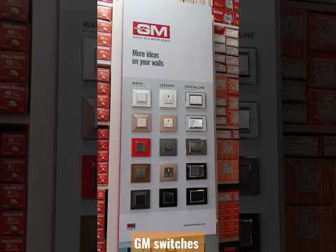 GM switches 🔥🔥 #electrical #smart #smartswitches #switches #gm #casaviva #wavio #crystalline