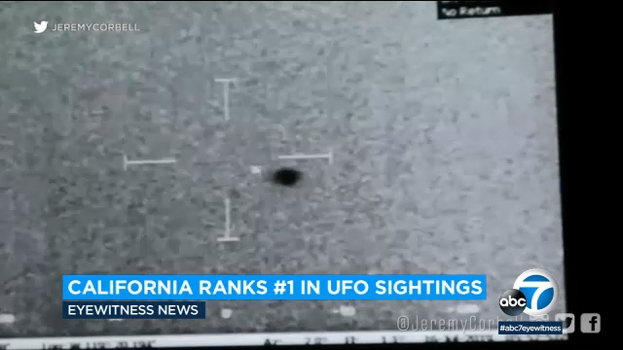 California ranks #1 in UFO sightings