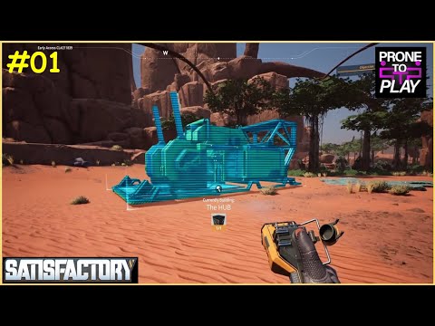 Starting from scratch! - Let's Play Satisfactory Update 7 - Ep.01