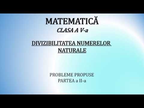 mat 05 531 Divizibilitatea numerelor naturale 2