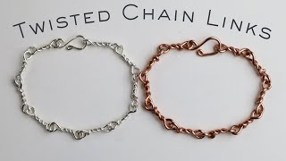 Twisted Wire Links - Day 5 of the 10-Day Wire Bracelets to Make, Gift & Sell Challenge