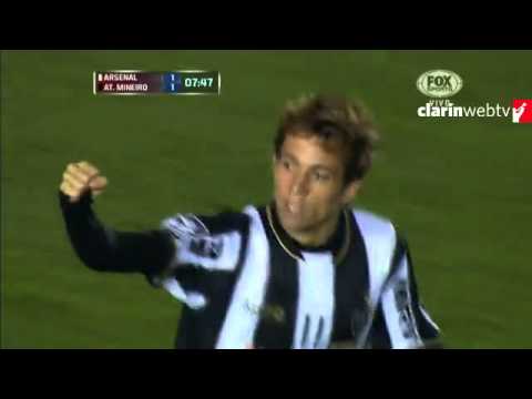 Narração argentina do primeiro gol do Galo (Arsenal Sarandí 2 x 5 Atlético Mineiro)