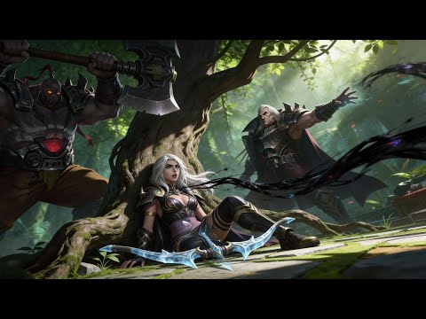 Quiet Session - Ashe VS Sion & Swain Bot Lane