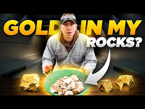 Smelting Gold Mine Sample - Processing Abandoned Underground Gold Mine Ore