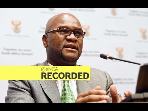 Minister Nathi Mthethwa briefs the media on COVID 19 relief fund