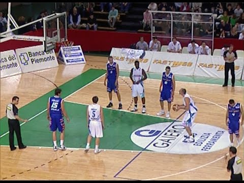 Legadue 2007/'08 Fastweb Casale Monferrato - Indesit Fabriano Basket 78-77