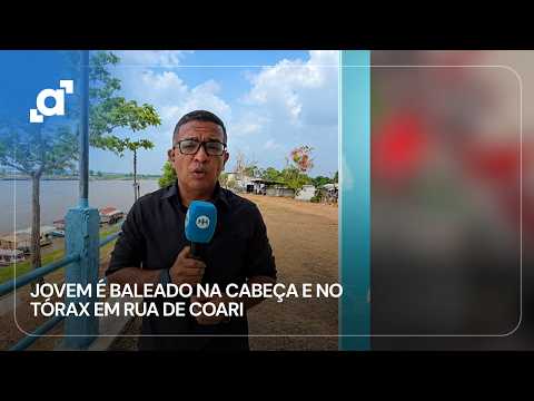 Jovem de 24 anos é baleado na cabeça e no tórax em tentativa de homicídio em Coari