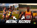 (Full Race) Yohan Blake and Christania Williams sets MEETING RECORD in Austria
