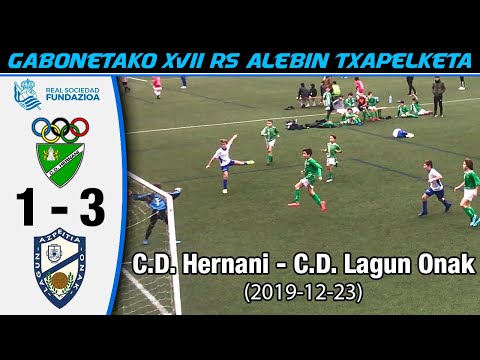 C.D. Hernani - C.D. Lagun Onak - XVII RS ALEBIN TXAPELKETA (2019/12/23)