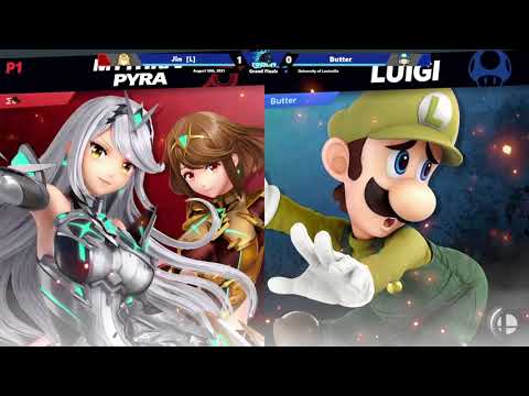 Meteor Smash 8 - Grand Finals - Jin (Aegis) vs. Butter (Luigi)