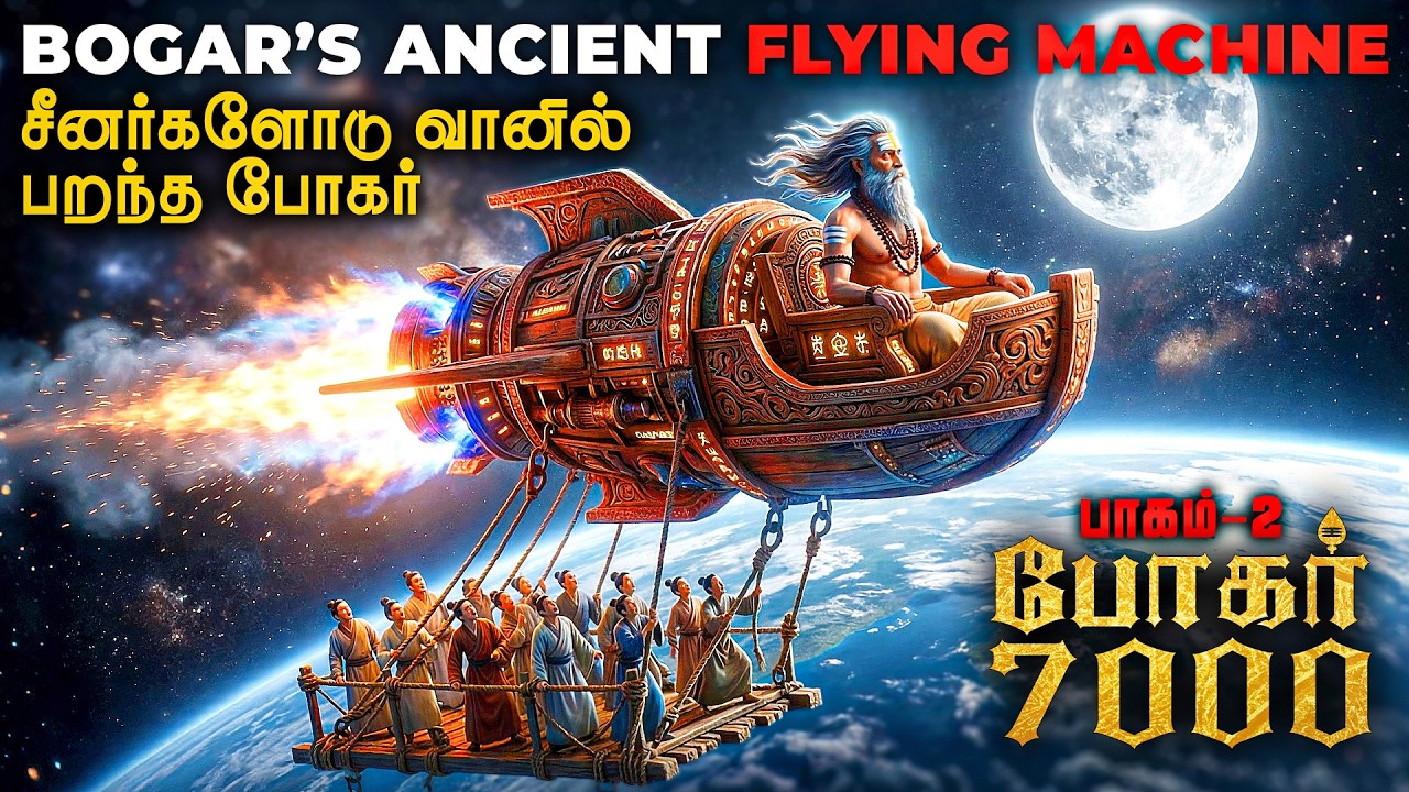 பறக்கும் எந்திரத்தை உருவாக்கிய போகர் | சித்த அறிவிய?