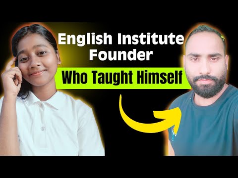 This Man Learned English Alone & Built An Institute!
