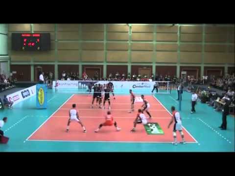 Zabawna sytuacja podczas meczu AZS Politechnika Warszawska - Jastrzębski Węgiel