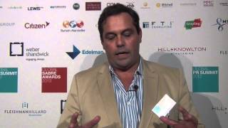 PRSummit: Salvador da Cunha About The Competitive Advantage Of Big Data For PR
