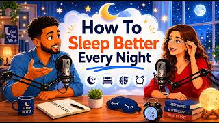 How To Sleep Better Every Night | English Podcast for Easy English Conversation  | Learn English