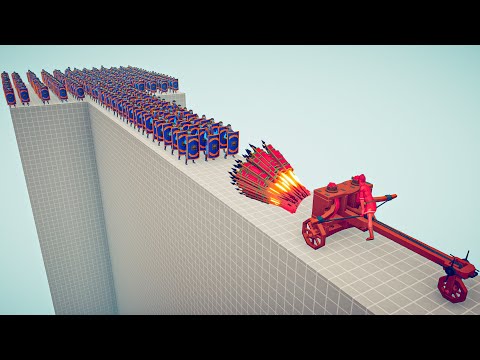 ARMY SHIELDMAN vs EVERY GOD - Totally Accurate Battle Simulator TABS