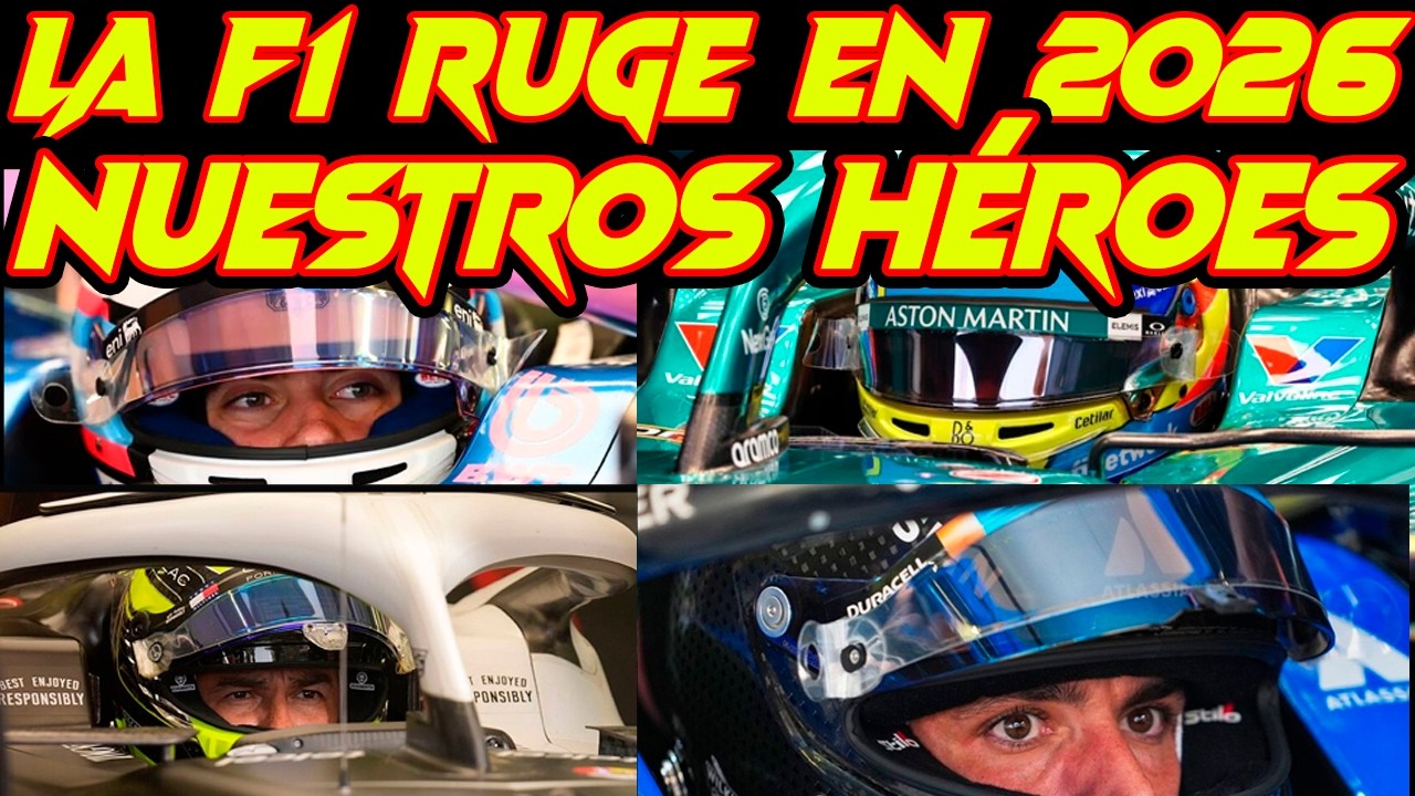 RUGE LA F1 2026: SEMANA DE CARRERA CON NUESTROS HÉROES EN SITUACIONES MUY DIFERENCIADAS 🔥 ANÁLISIS