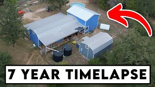 We Started With Nothing… 7 Years Later This Is Our Homestead