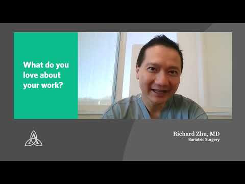 Meet Richard Zhu, MD | Bariatric and general surgery - YouTube