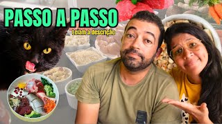 COMIDA CASEIRA para Gato COMPLETA e BALANCEADA