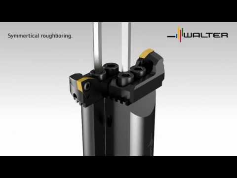 Walter Tools Rough Boring MEDIUM and Boring MAXI with Walter CAPTO Diameter 20 - 640 mm