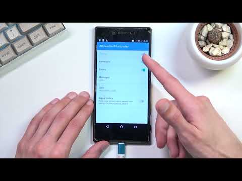 How to Enable and Set Up Do Not Disturb Mode in SONY Xperia Z5 Premium