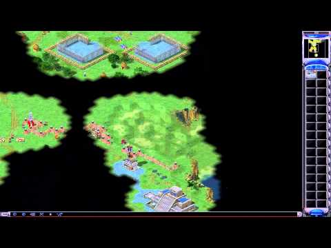 Red Alert 2 - Allied Campaign - Sun Temple Walkthrough Gameplay | Non-commentary