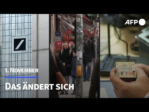 Das ändert sich für Verbraucher im November | AFP