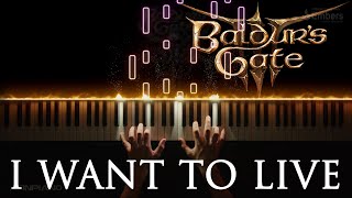 Download lagu I Want To Live - Baldur's Gate 3 OST (Piano Cover) mp3