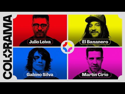 COLORAMA #16: El Bananero, Martín Cirio y Gabino Silva con Julio Leiva | Entrevista completa