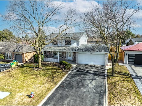 4K Real Estate Unbranded Video of 2264 Yolanda Drive, Oakville, Ontario