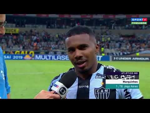 MARQUINHOS DO ATLÉTICO MG SE EMOCIONA AO MARCAR O SEU PRIMEIRO GOL NO PROFISSIONAL!!!!