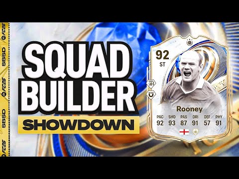 FC26 SQUAD BUILDER SHOWDOWN! TEAM OF THE YEAR ICON WAYNE ROONEY!