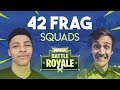 Ninja & Myth 42 Frag Squad Gameplay - Fortnite Battle Royale Gameplay