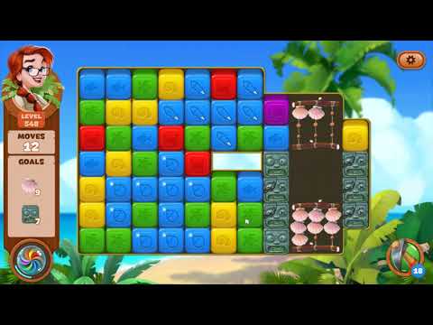 Lost Island: Blast Adventure - Level 548 (No Boosters) HD