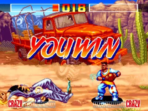 Aggressors of Dark Kombat (Arcade/Neo Geo MVS) Playthrough as Bobby - YouTube