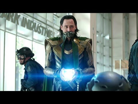 Loki Escapes With The Tesseract Scene - Loki (TV Series 2021) S1E1