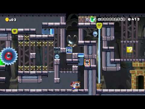 [Super Mario Maker Puzzle] The BobbieSwag One Screen Puzzle by Thomandy