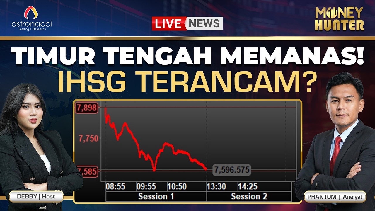 IHSG Turun 4% Lebih! Bos OJK Soroti Konflik Timur Tengah. Saatnya Bertahan atau Keluar?