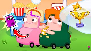 A Família Wheelzy vai participar na feira escolar! Desenhos animados. Desenho animado infantil