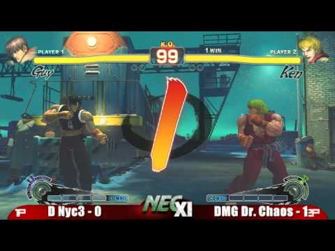 D Nyc3 vs DMG Dr. Chaos NEC XI SSF4 Singles